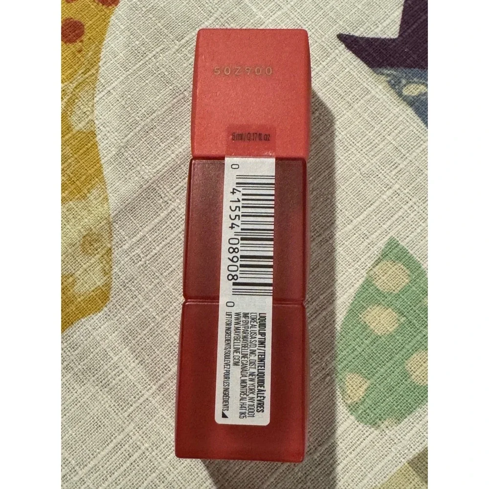 Maybelline Super Stay Teddy Tint 40 Petalcore Liquid Lip Tint Pink Red Matte 5ml